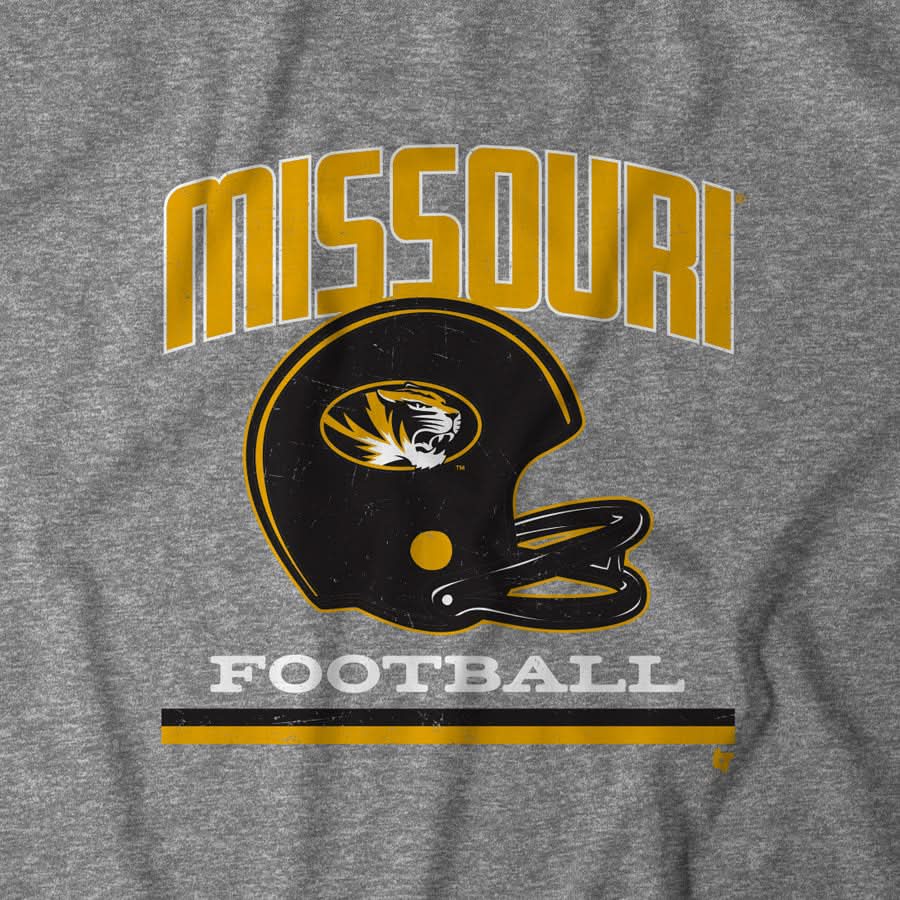Missouri: Vintage Football Helmet 2