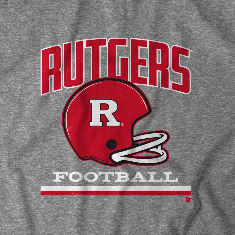 Rutgers: Vintage Football Helmet 2