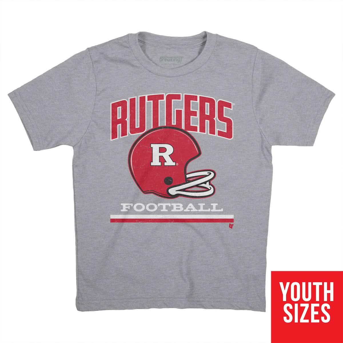 Rutgers: Vintage Football Helmet 5