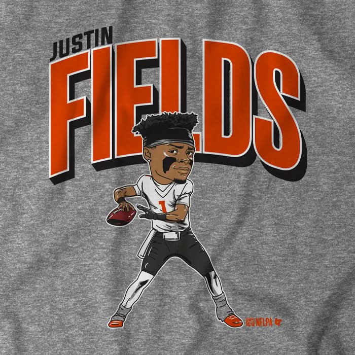 Justin Fields: Caricature 5