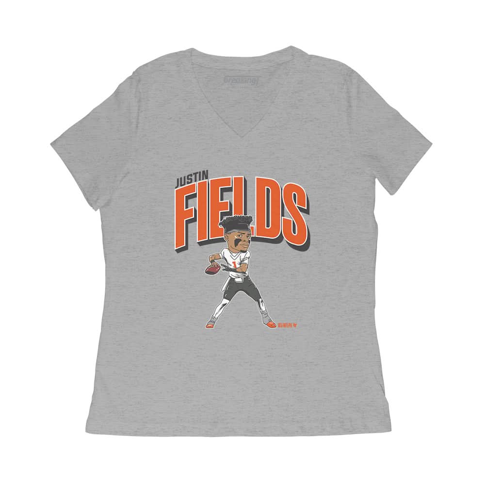 Justin Fields: Caricature 4