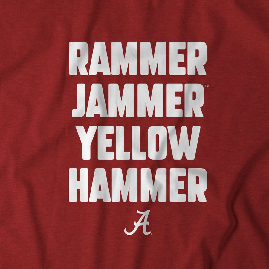 Alabama Football Slogan: Rammer Jammer Yellow Hammer 4