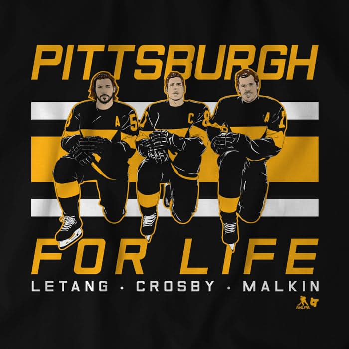 Kris Letang, Sidney Crosby, and Evgeni Malkin: Pittsburgh For Life 5