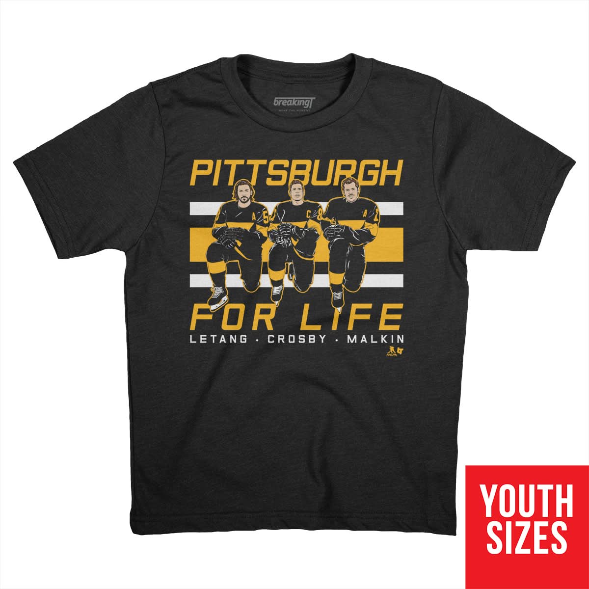 Kris Letang, Sidney Crosby, and Evgeni Malkin: Pittsburgh For Life 3