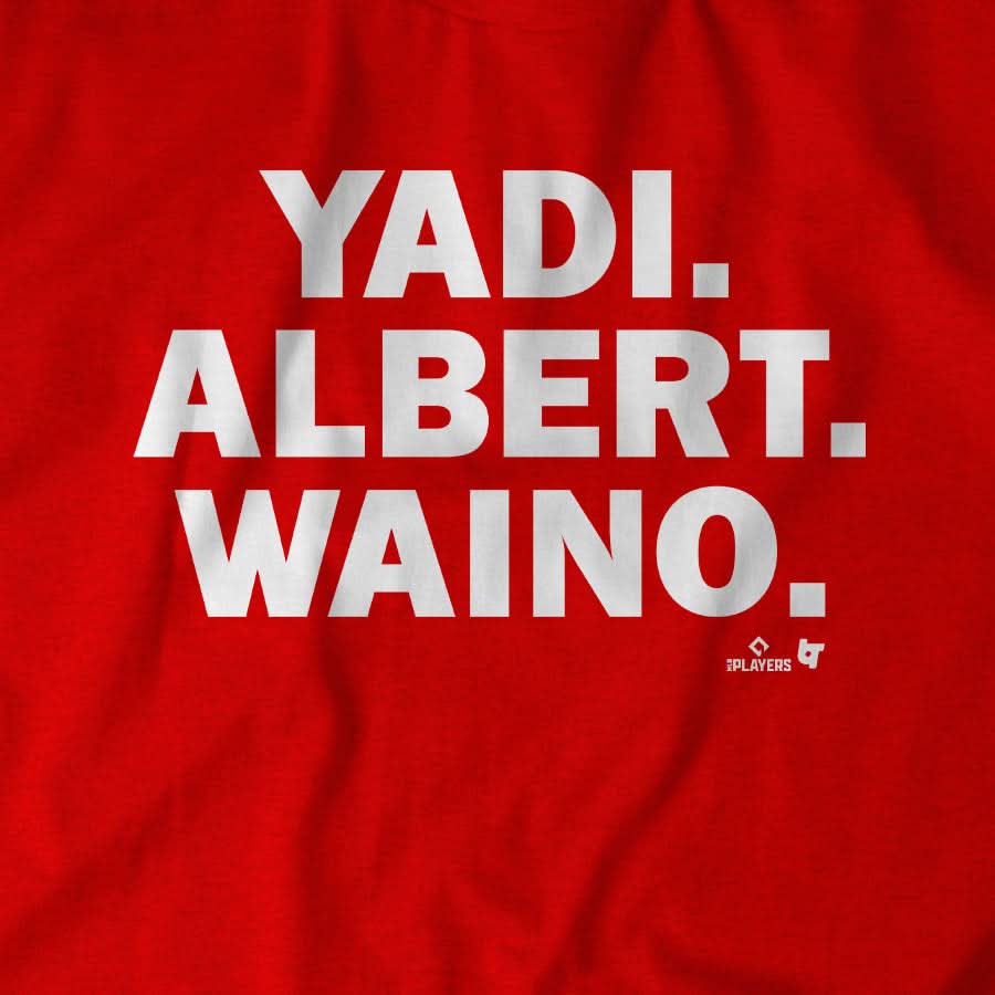 Yadi. Albert. Waino. 7