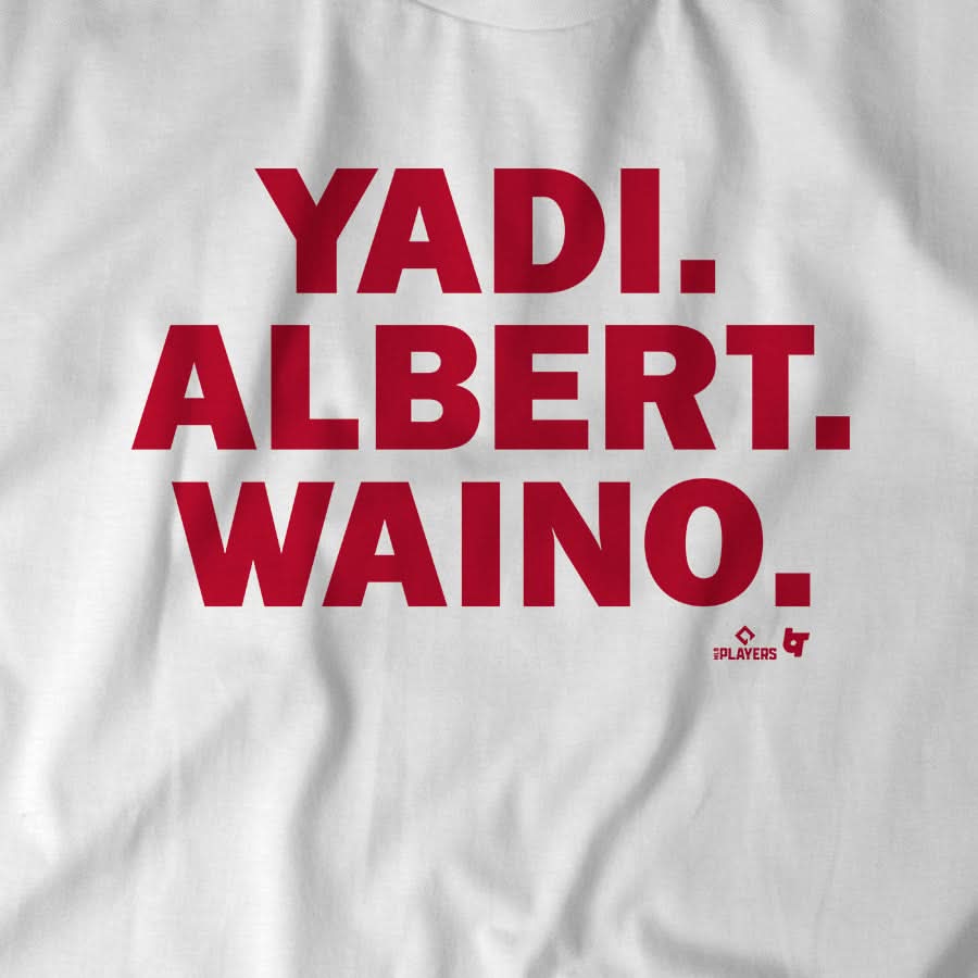 Yadi. Albert. Waino. 8