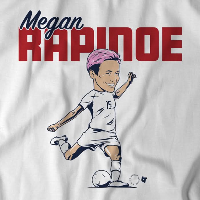 Megan Rapinoe: Caricature 2