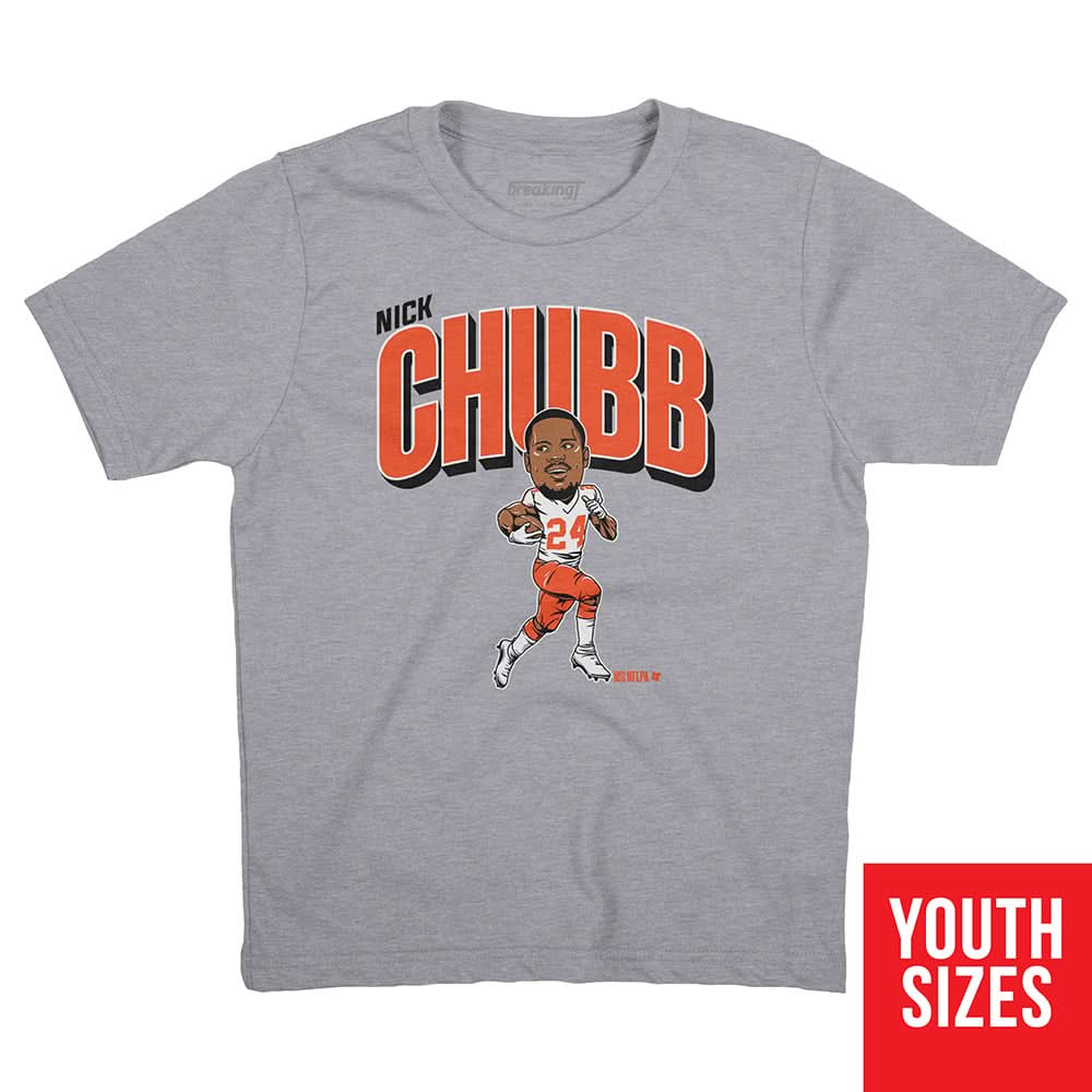 Nick Chubb: Caricature 3