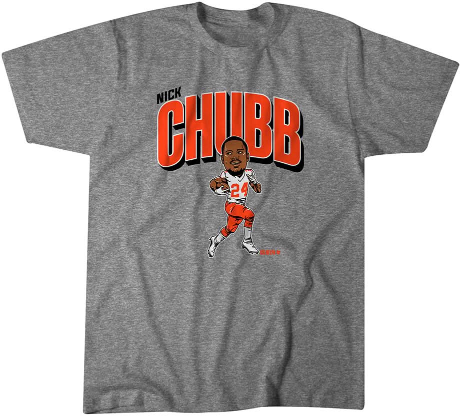 Nick Chubb: Caricature 1
