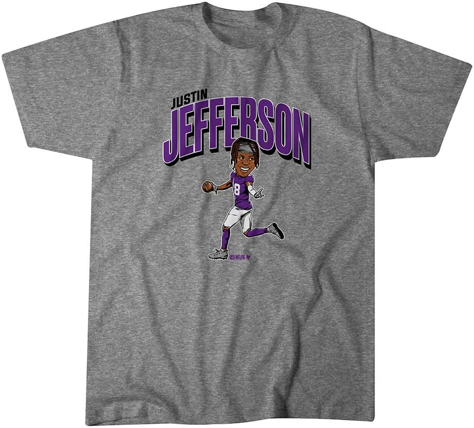 Justin Jefferson: Caricature 1