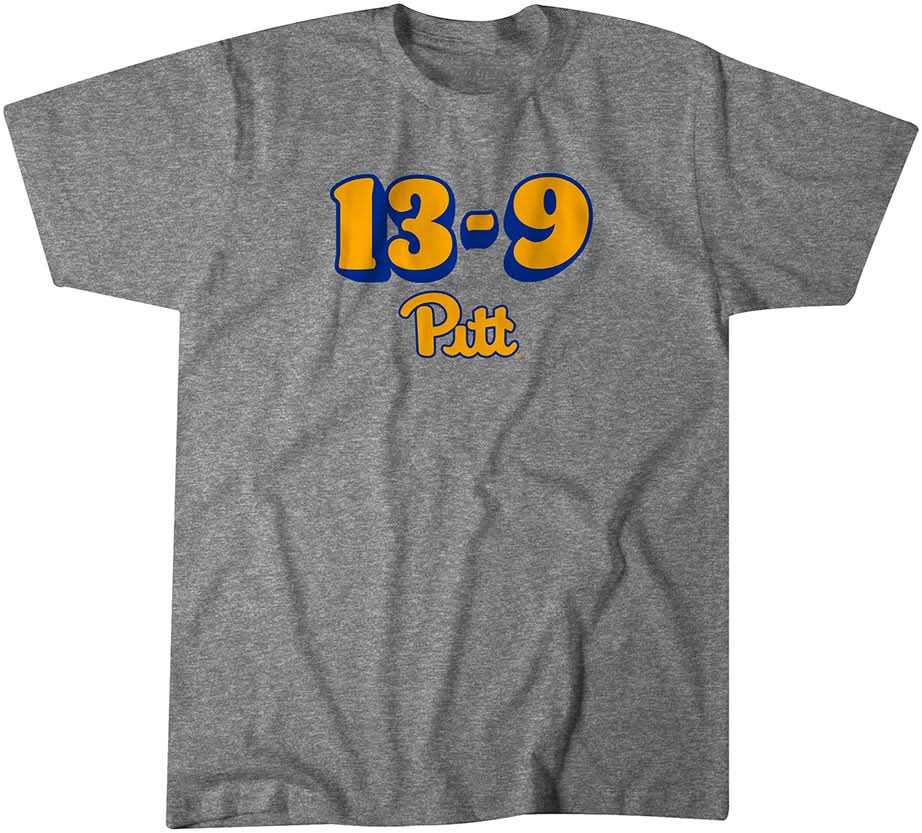Pitt Football: 13-9 1
