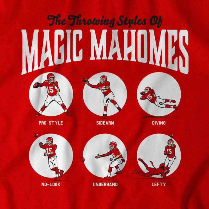 Patrick Mahomes: Throwing Styles 5