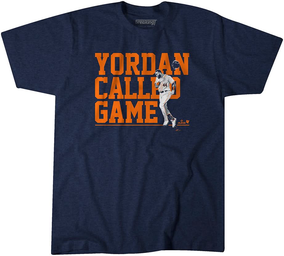 Yordan Alvarez Called Game 1