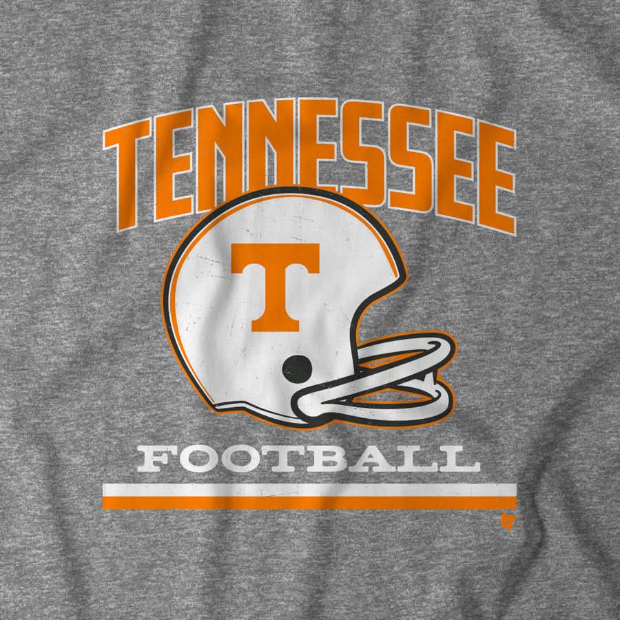 Tennessee: Vintage Football Helmet 2