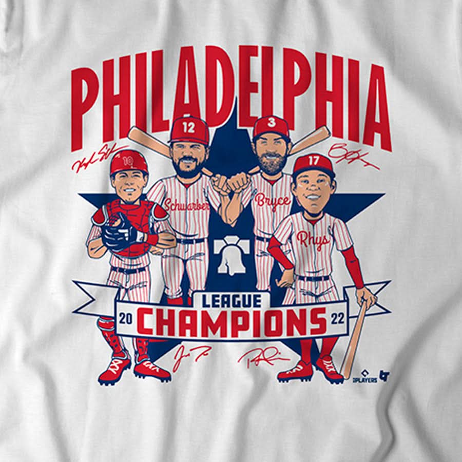 Philadelphia: 2022 League Champions Caricature 5
