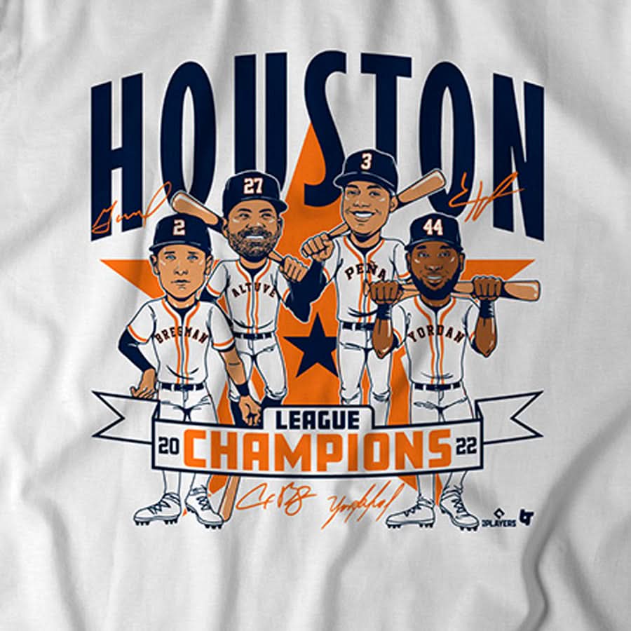 Houston: 2022 League Champions Caricature 5