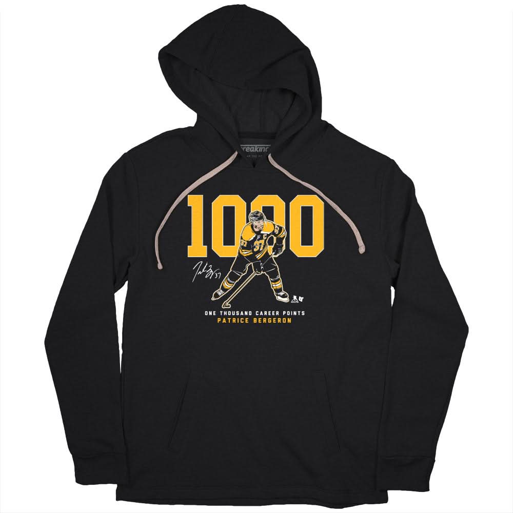 Patrice Bergeron: 1,000 Points 2
