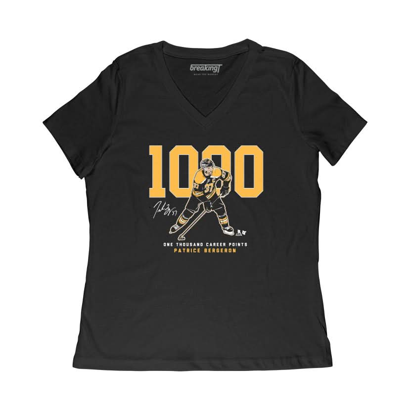 Patrice Bergeron: 1,000 Points 3
