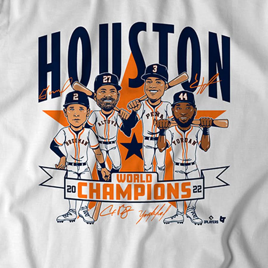 Houston: 2022 World Champions Caricature 5