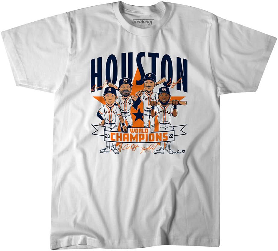 Houston: 2022 World Champions Caricature 1