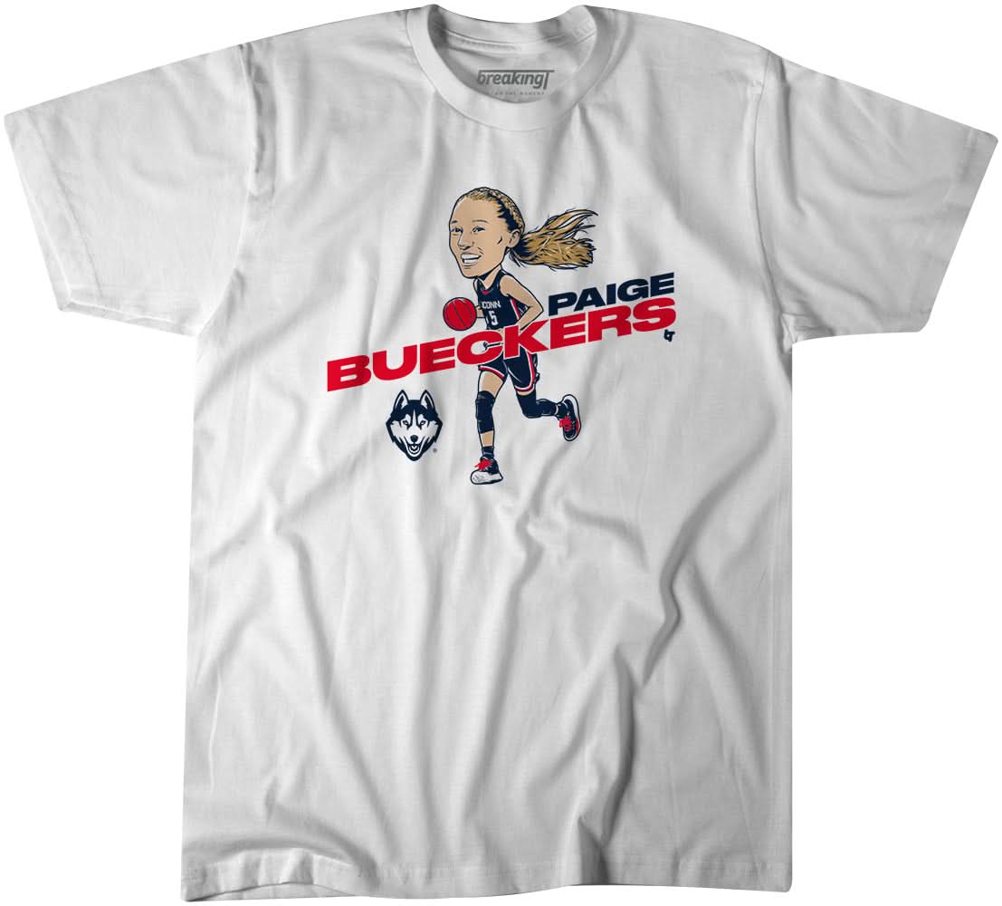 UConn Basketball: Paige Bueckers Caricature 1