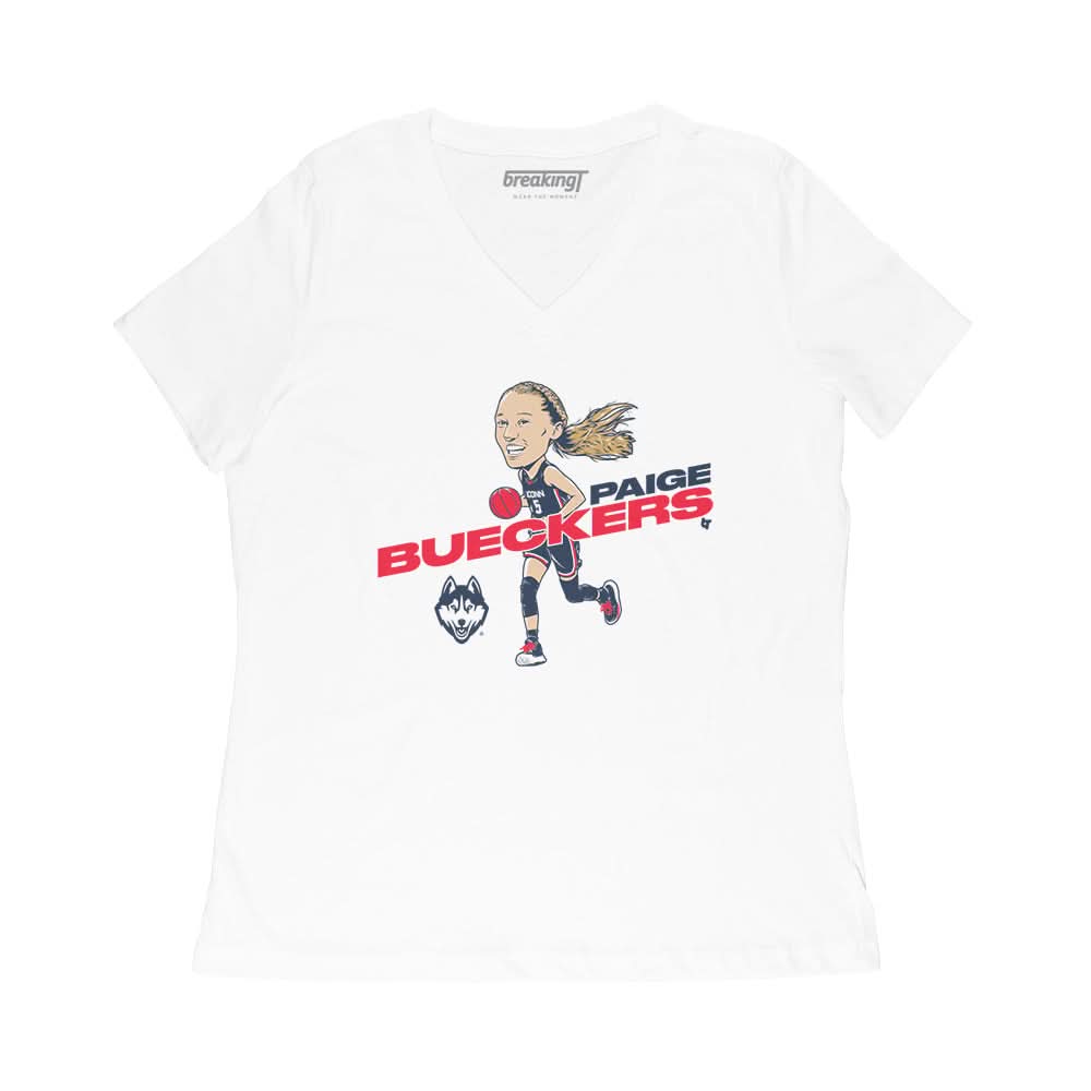 UConn Basketball: Paige Bueckers Caricature 2