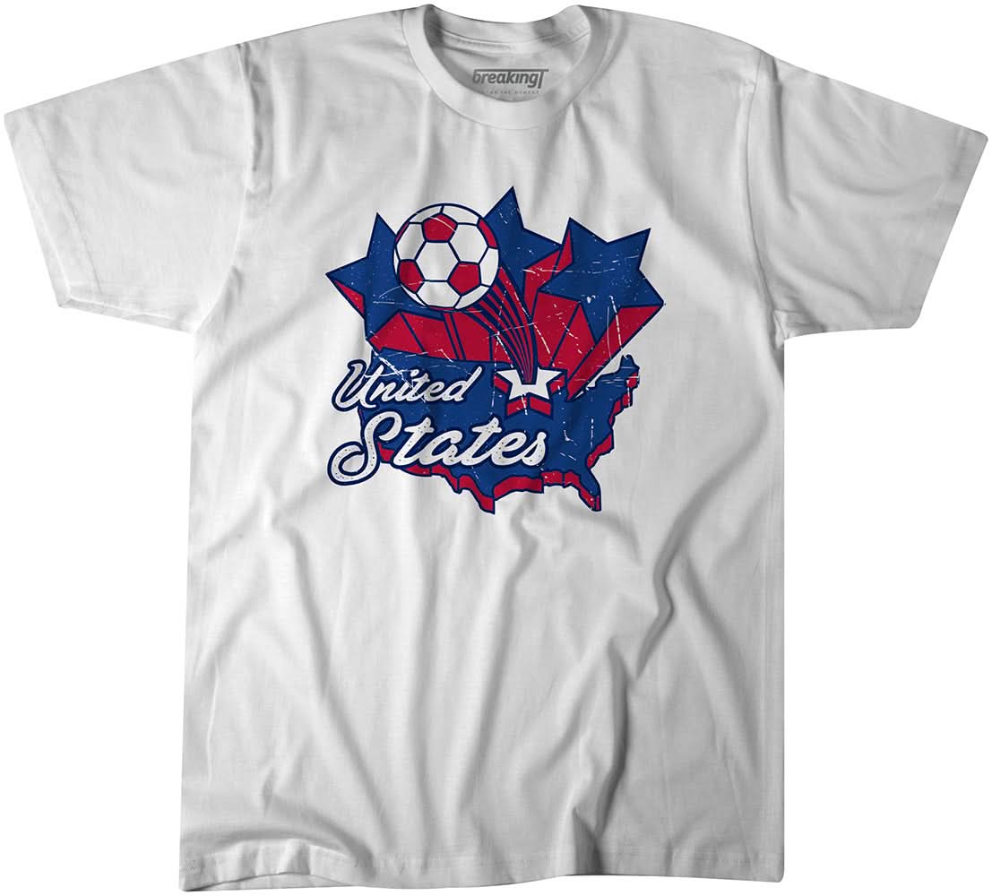 USA Soccer Vintage Map 1