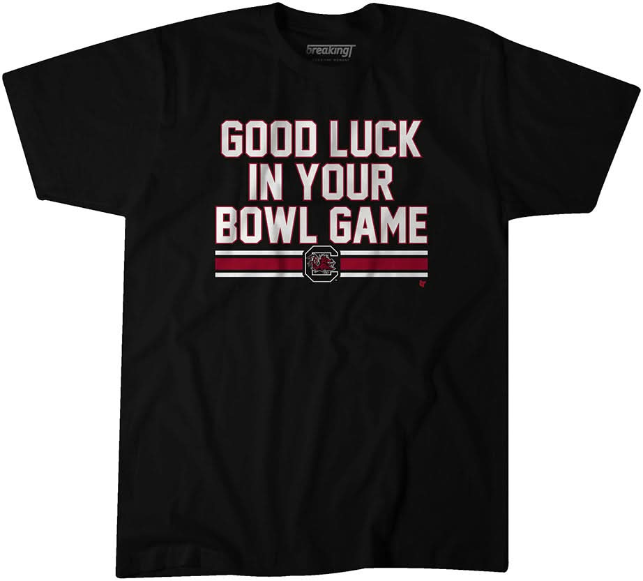 South Carolina: Good Luck In Your Bowl Game 1
