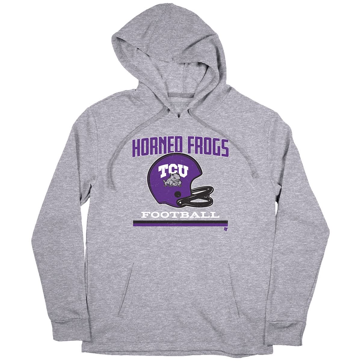 TCU: Vintage Football Helmet 4