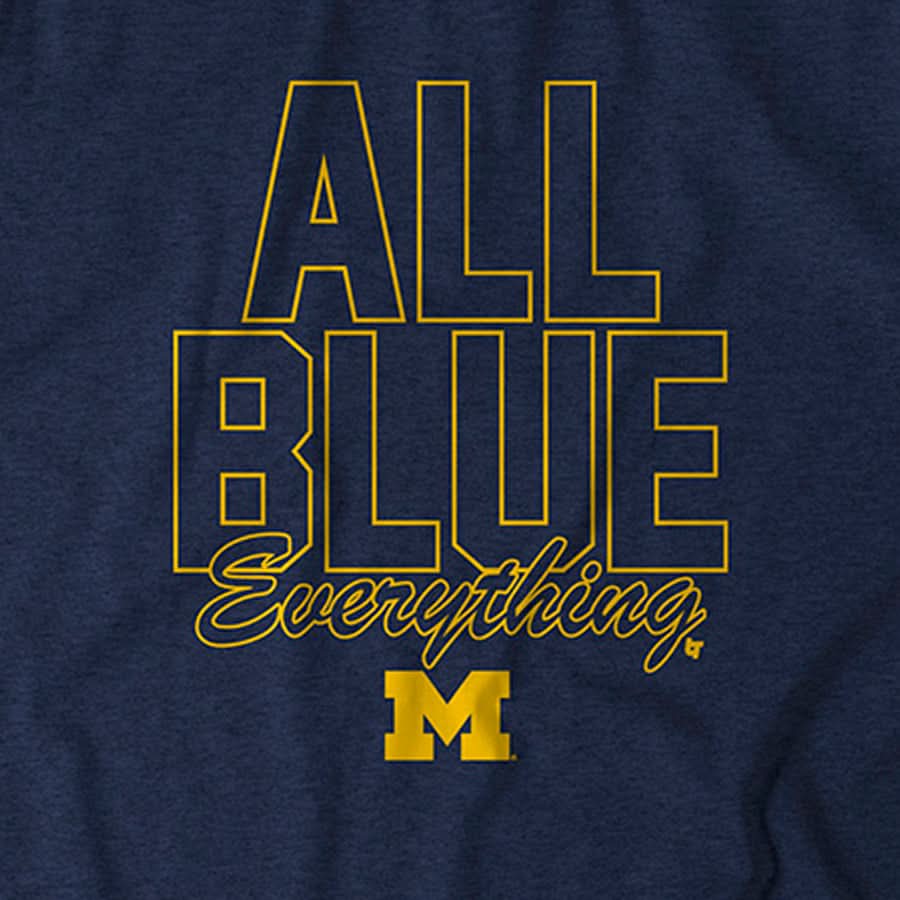 Michigan Football: All Blue Everything 4