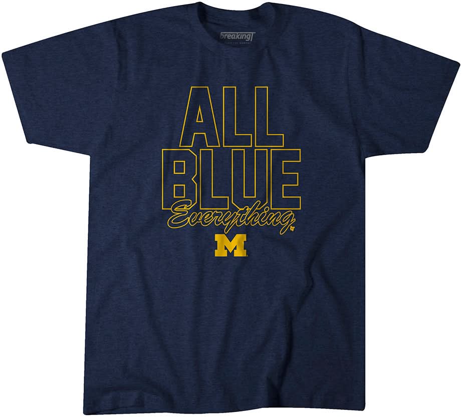 Michigan Football: All Blue Everything 1