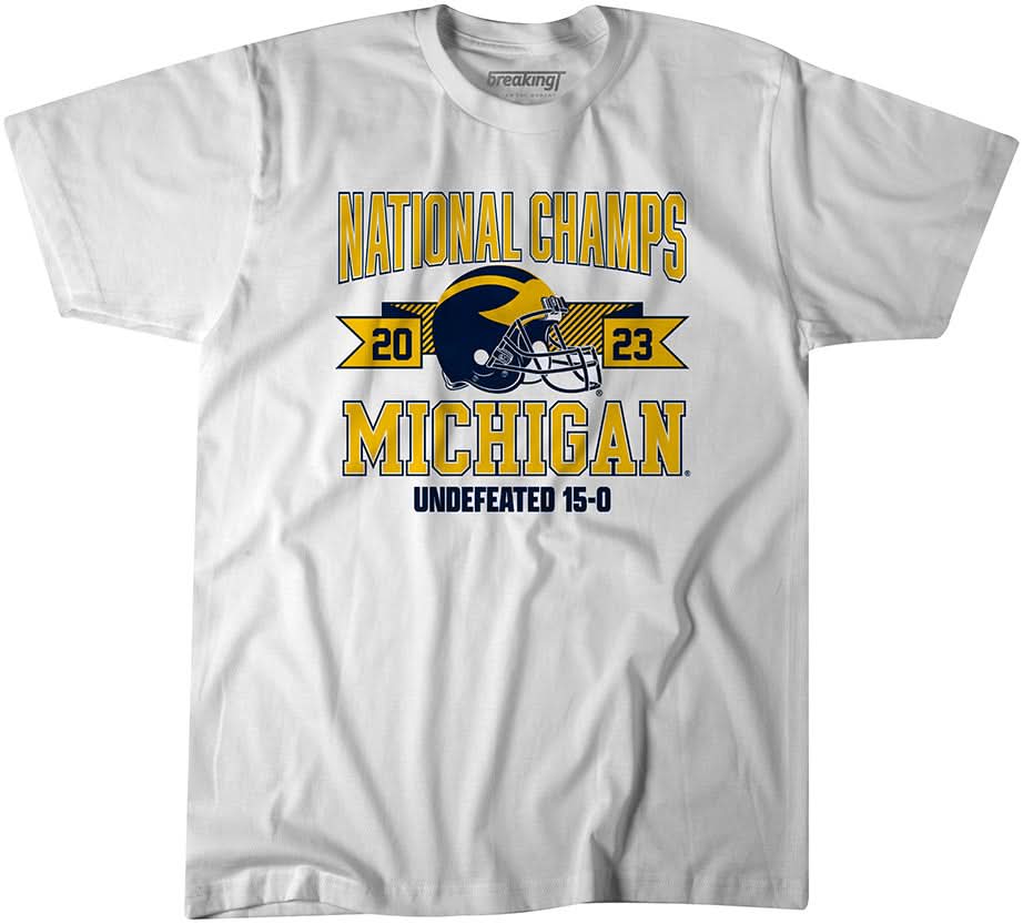 Michigan Football: National Champions Arched Helmet 1