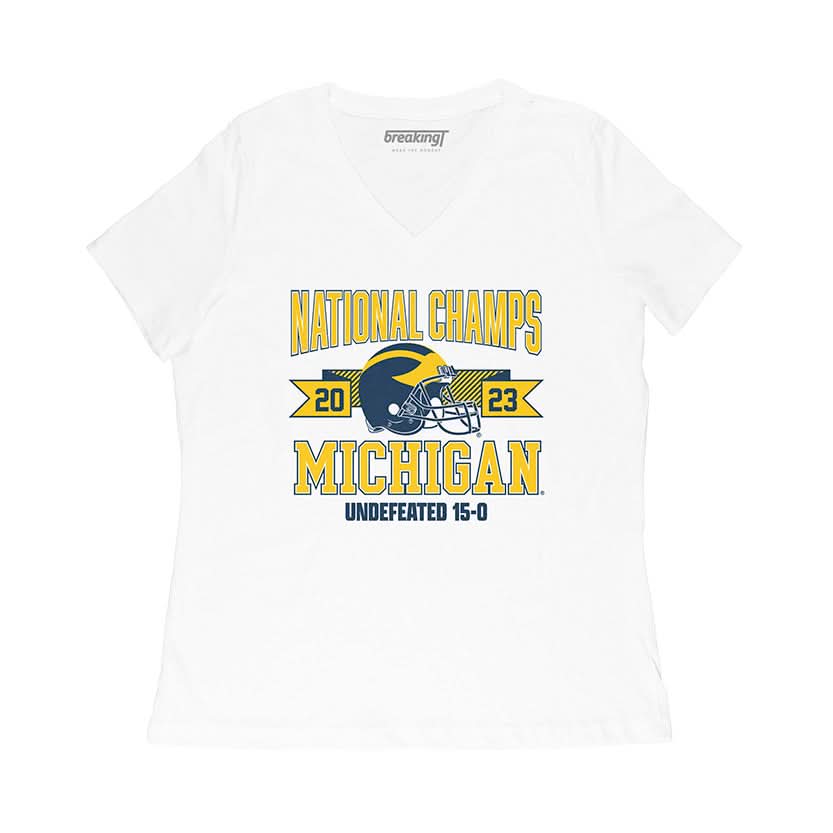 Michigan Football: National Champions Arched Helmet 3