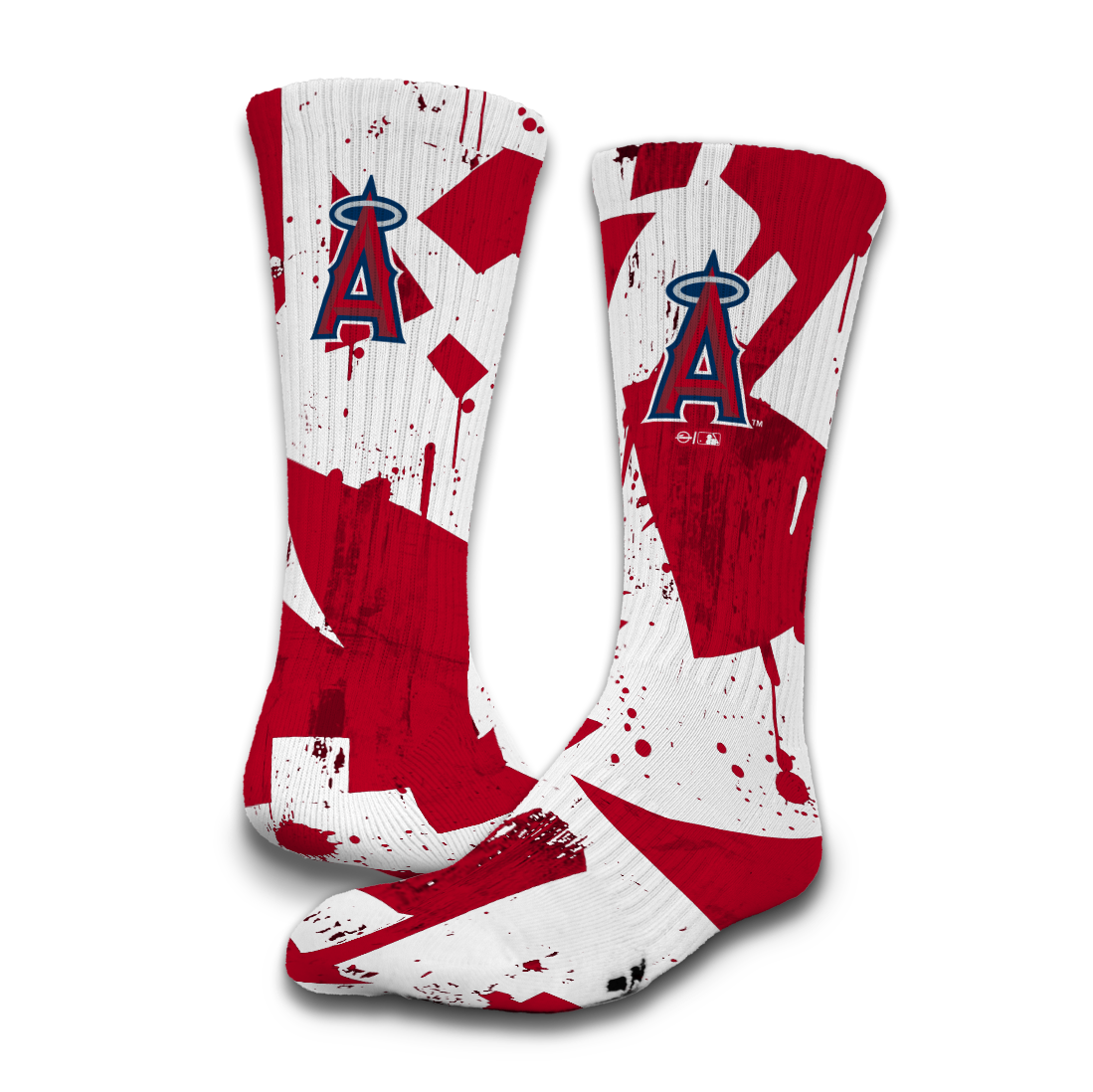 Los Angeles Angels Primary 3 Pack Lifestyle Sock 3