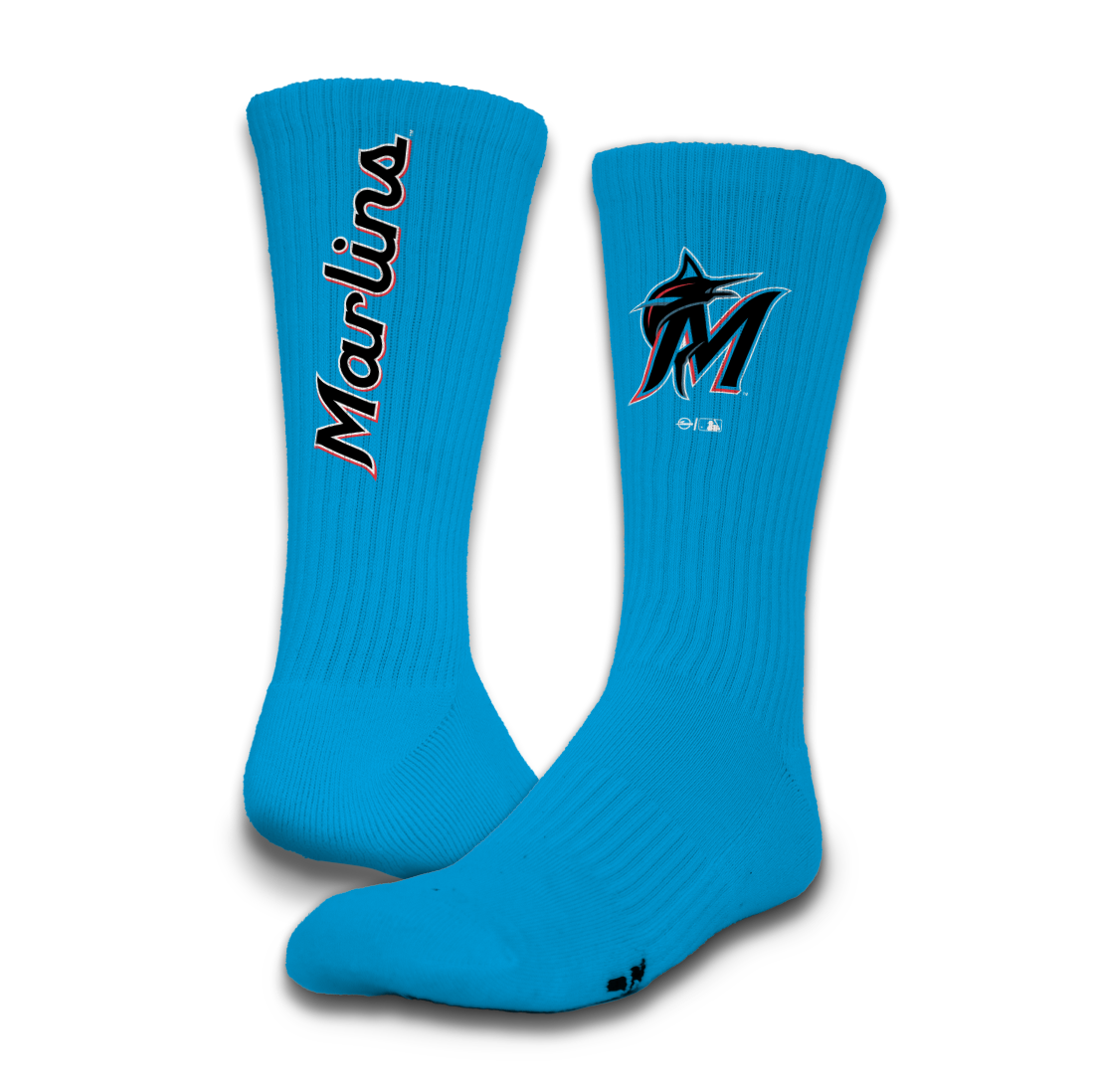 Miami Marlins Primary Socks 1