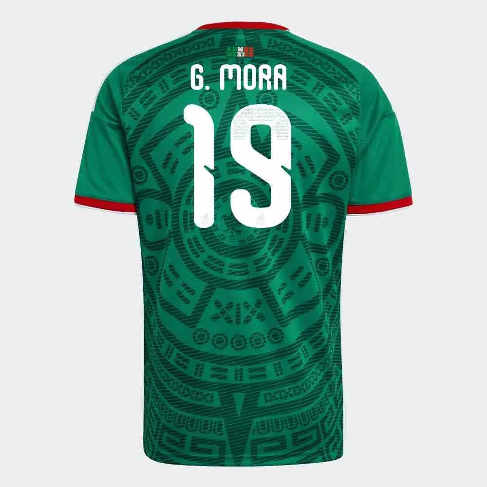 adidas 2026 Mexico Men's Authentic Home Soccer Jersey 19