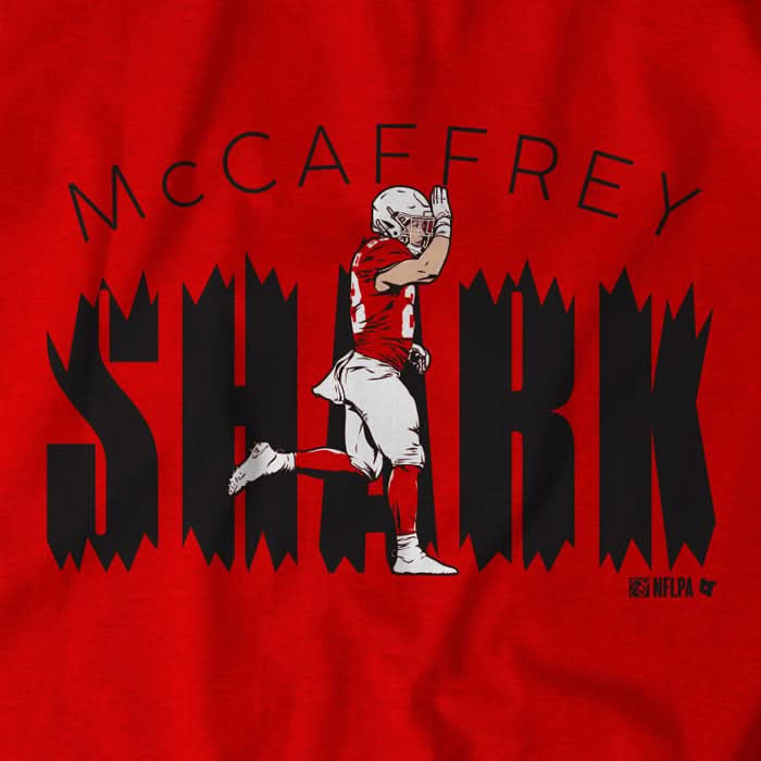 Christian McCaffrey: San Francisco Shark 4