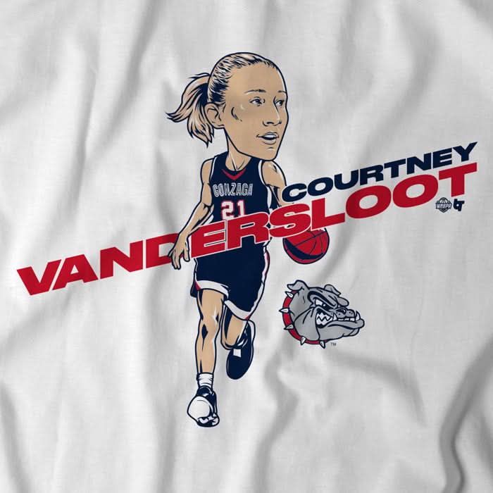 Gonzaga Basketball: Courtney Vandersloot Caricature 4