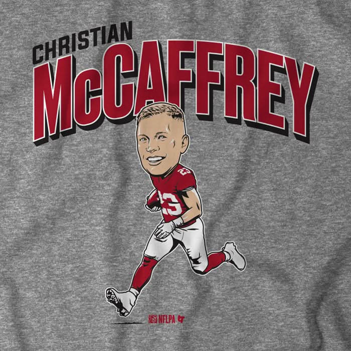 Christian McCaffrey: Caricature 4