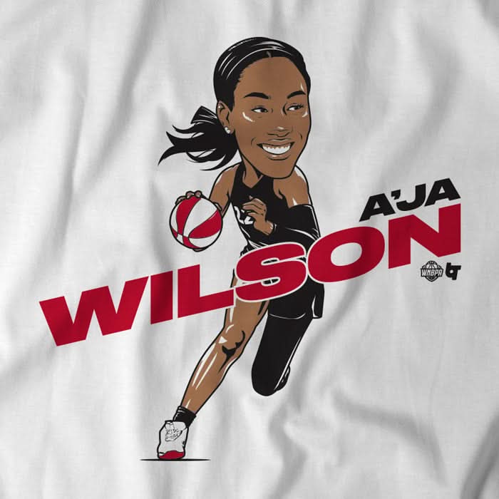 A'ja Wilson: Caricature 4