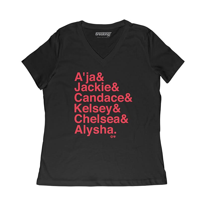 Las Vegas: A'ja & Jackie & Candace & Kelsey & Chelsea & Alysha 3