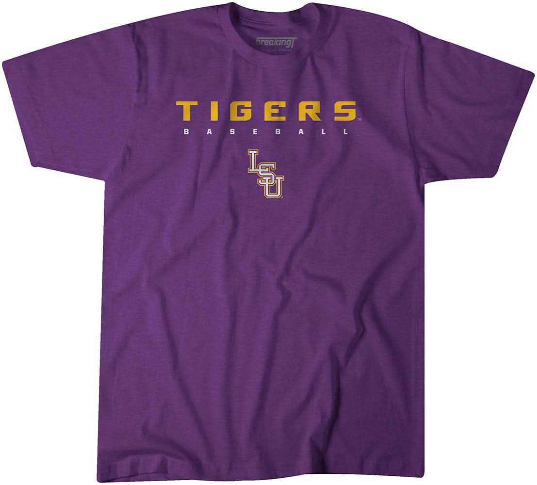 LSU Baseball: Logo Stack 1