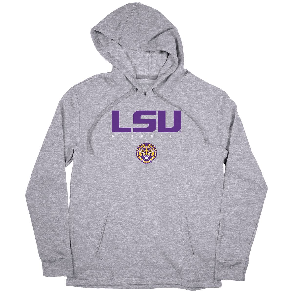 LSU Baseball: Text and Mascot Stack 2