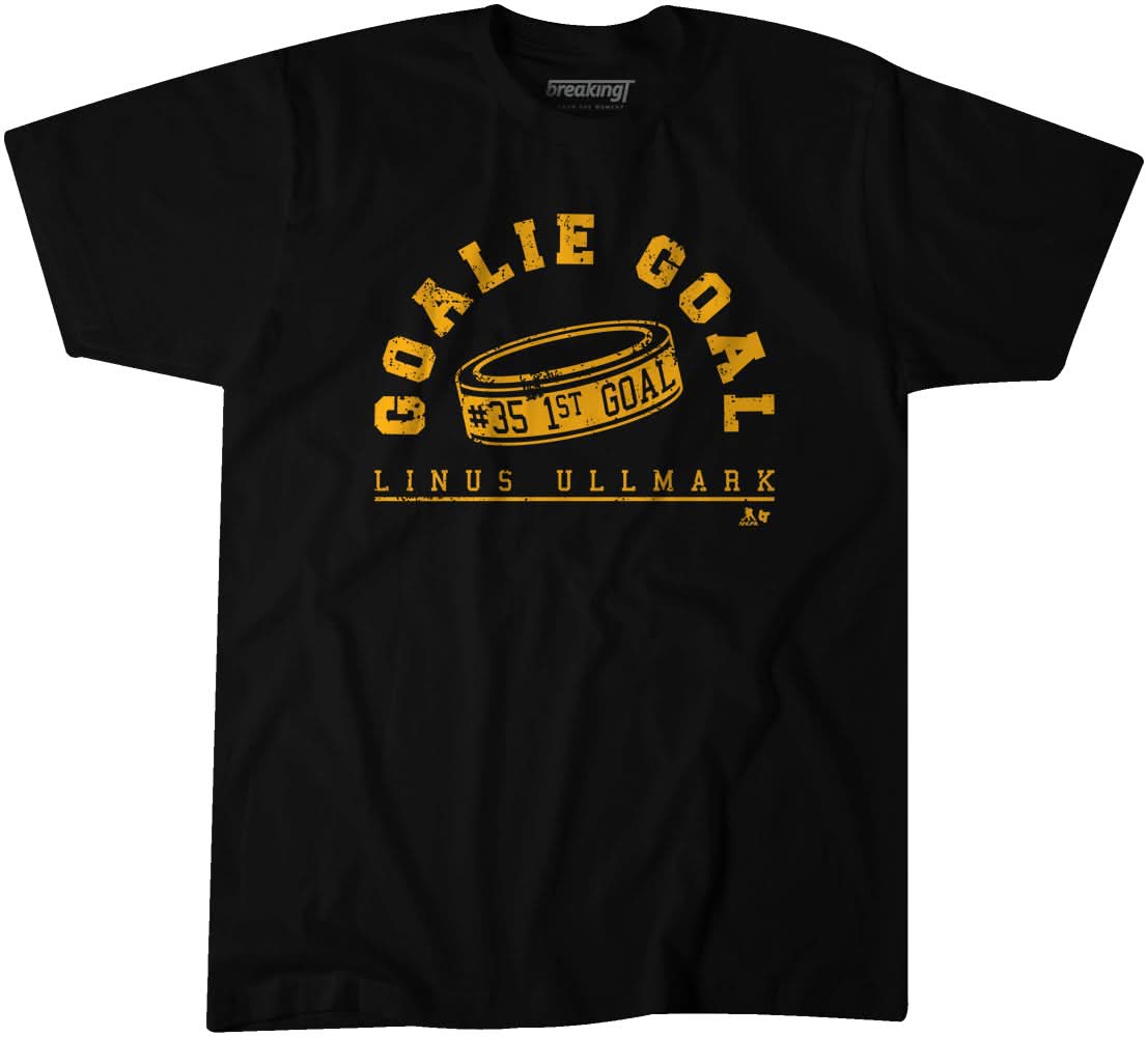Linus Ullmark: Goalie Goal 1