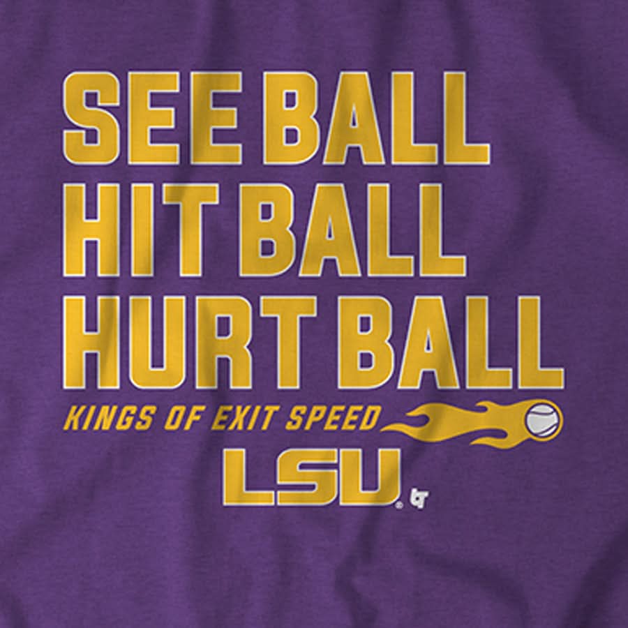 LSU Baseball: See Ball Hit Ball Hurt Ball 3