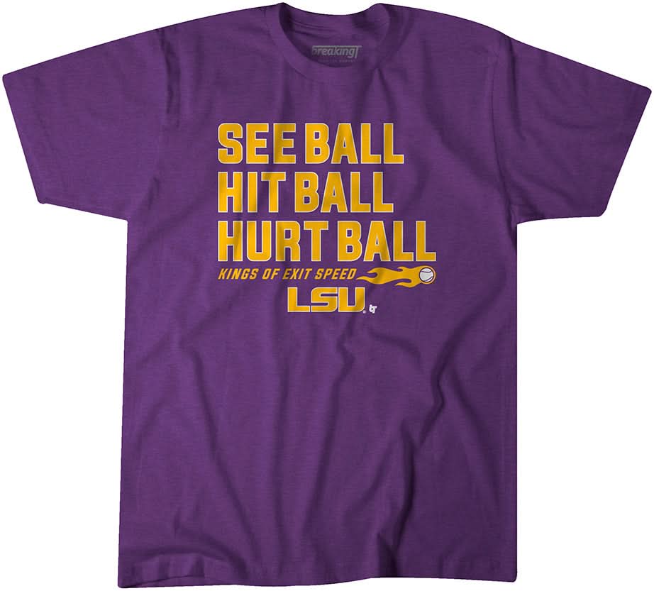 LSU Baseball: See Ball Hit Ball Hurt Ball 1