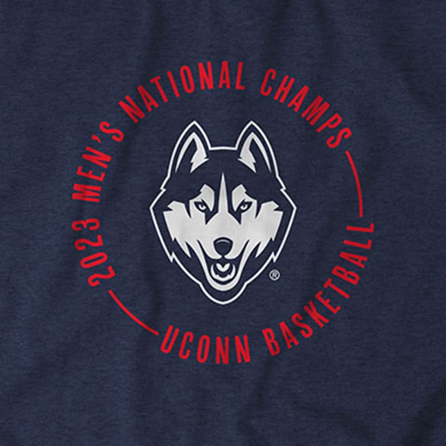 UConn: Men's National Championship Circle Text 2