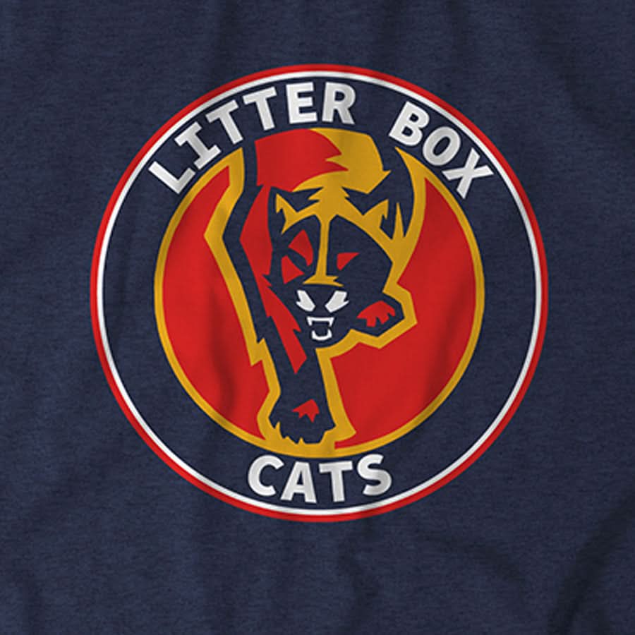 For Hockey Fans: Litter Box Cats Logo 4