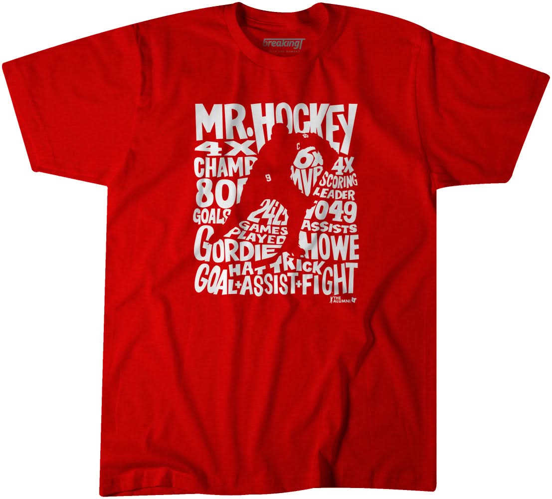 Gordie Howe: Word Art 1