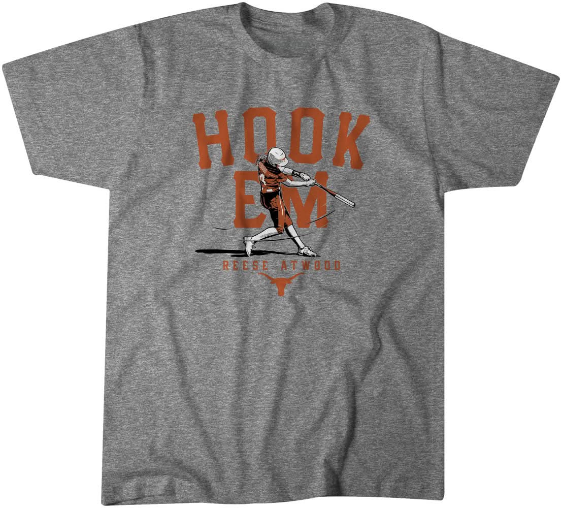 Texas Softball: Reese Atwood Hook 'Em 1